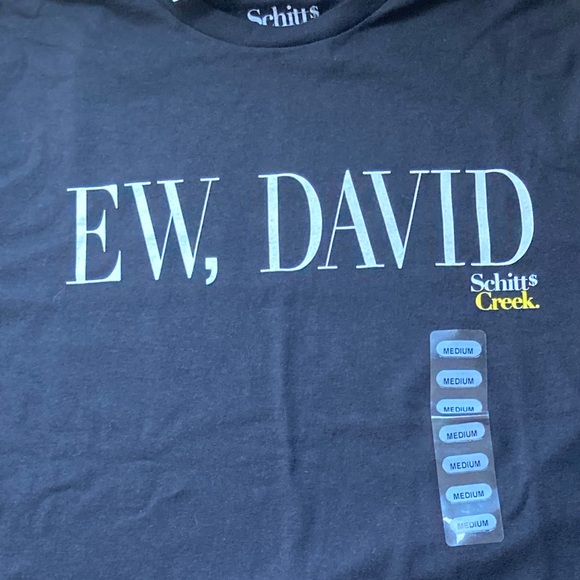 NWT SCHITT$ CREEK EW, DAVID T-Shirt Size M - Picture 2 of 7